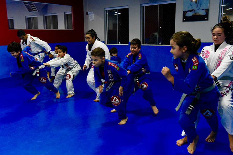 Children training together at GB Kids